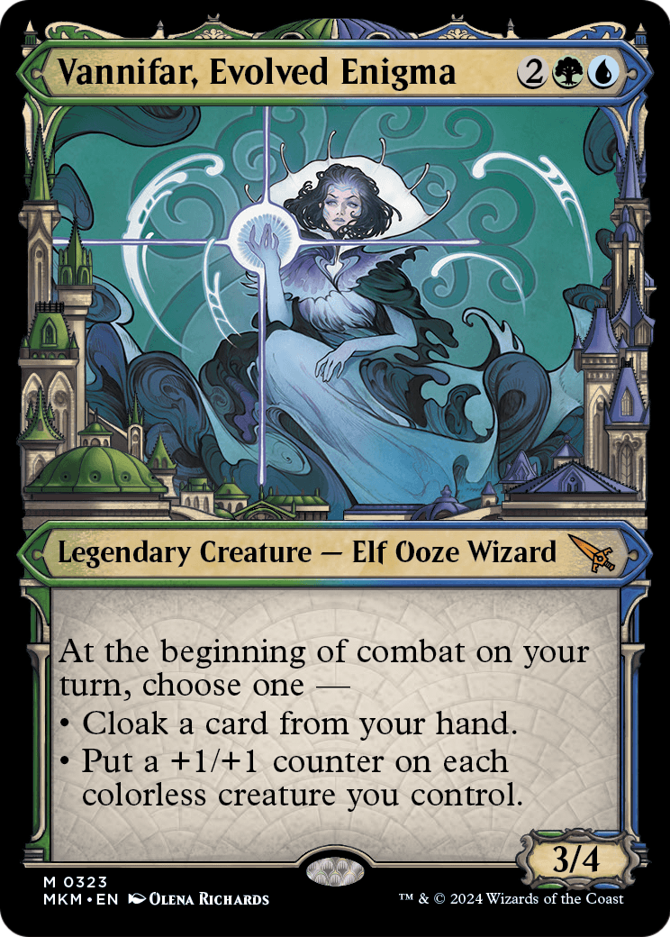 Vannifar, Evolved Enigma (Showcase) (0323) [Murders at Karlov Manor] Foil