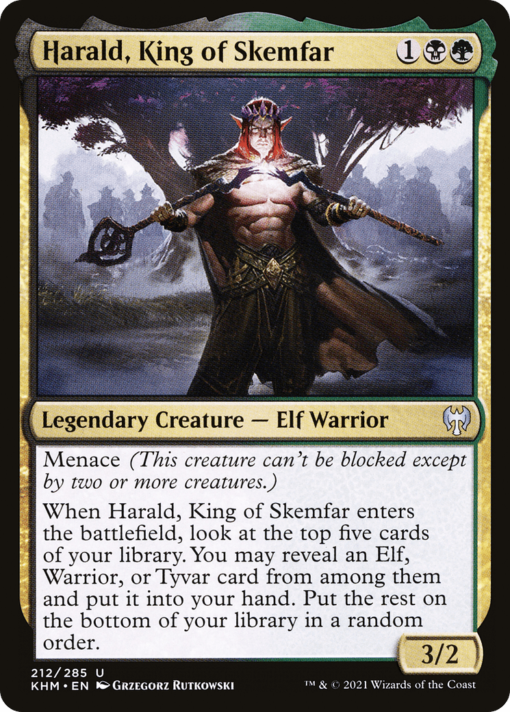 Harald, King of Skemfar [Kaldheim] Foil