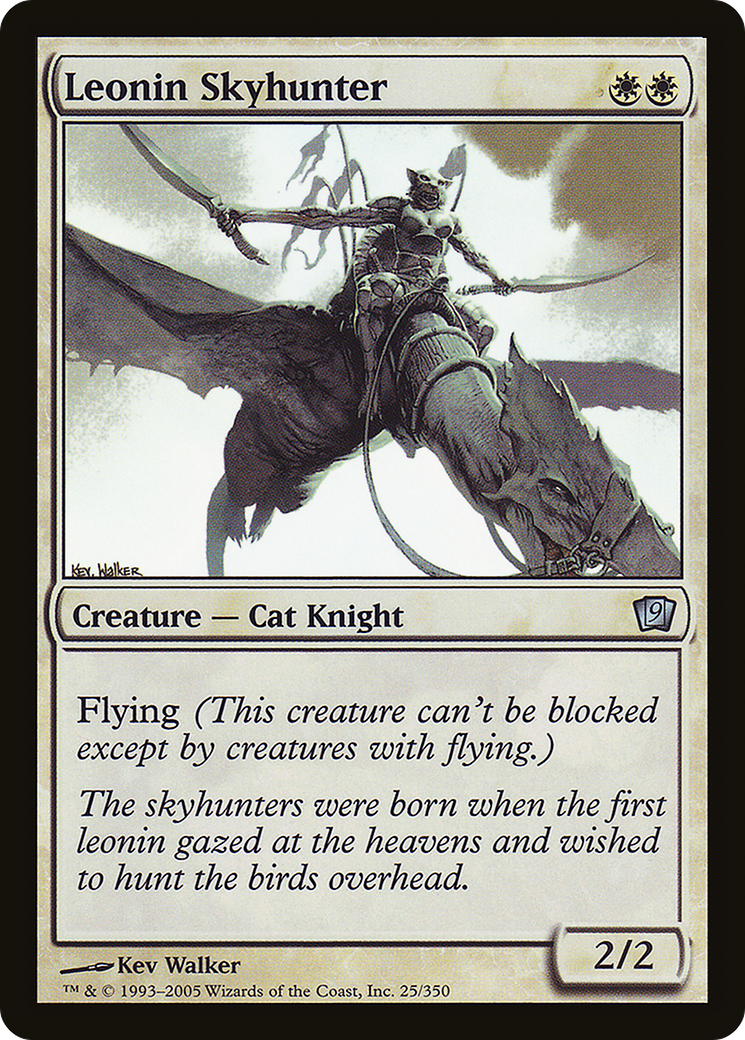 Leonin Skyhunter [Ninth Edition] Foil