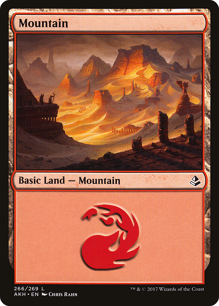 Mountain (266) [Amonkhet] Foil