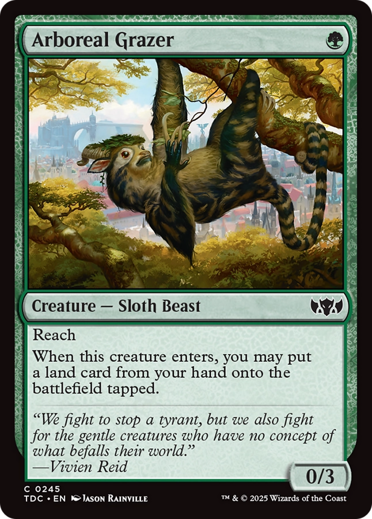 Arboreal Grazer (245) [Commander: Tarkir: Dragonstorm]