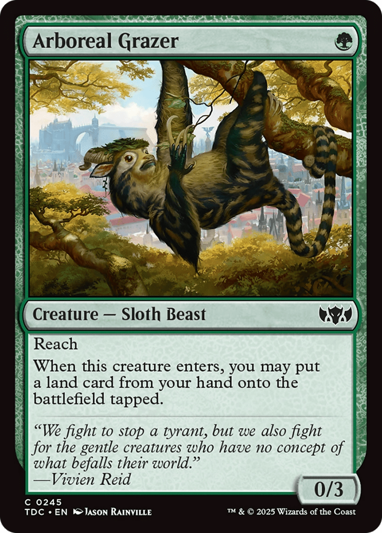 Arboreal Grazer (245) [Commander: Tarkir: Dragonstorm]