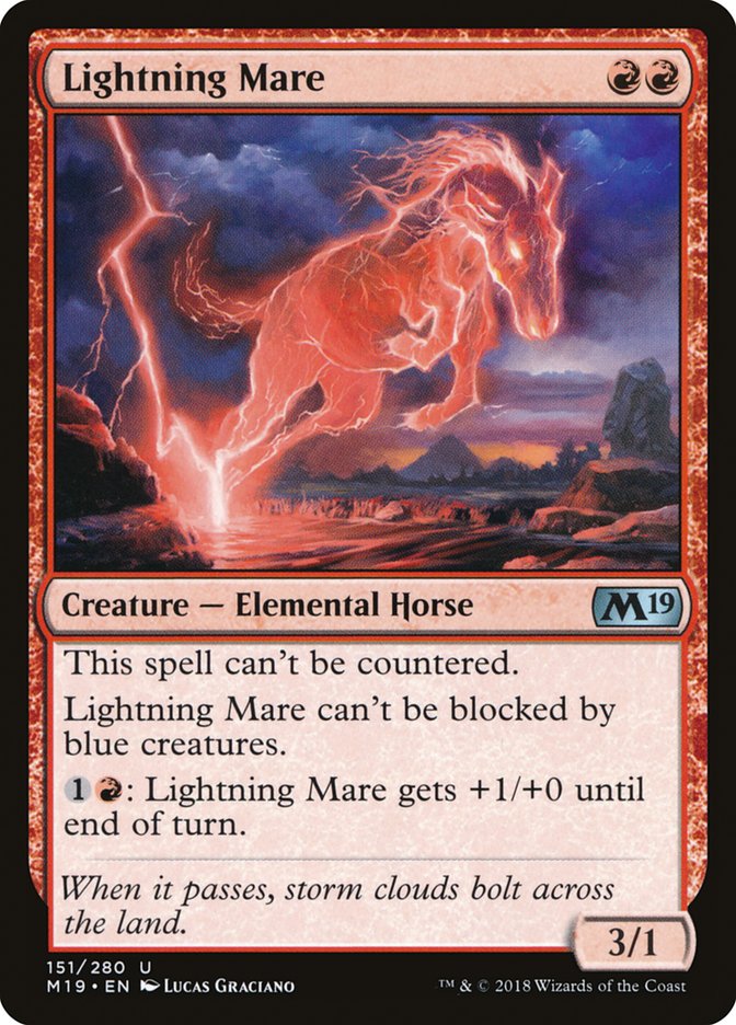 Lightning Mare 151/280 (Core Set 2019) 
