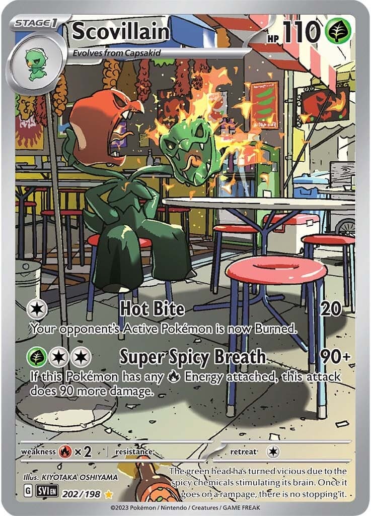 Scovillain 202/198 - SV01 Scarlet & Violet Base Set Holofoil