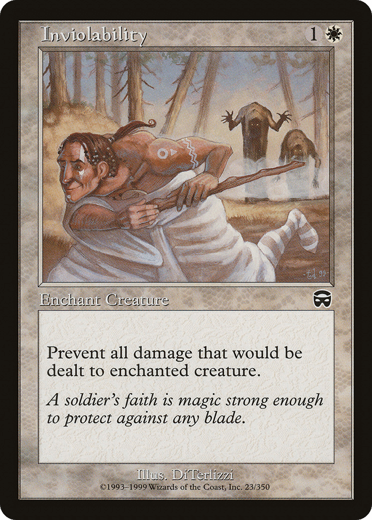 Inviolability [Mercadian Masques] Foil