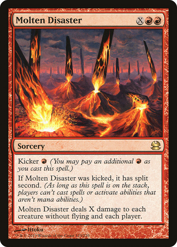 Molten Disaster [Modern Masters] Foil