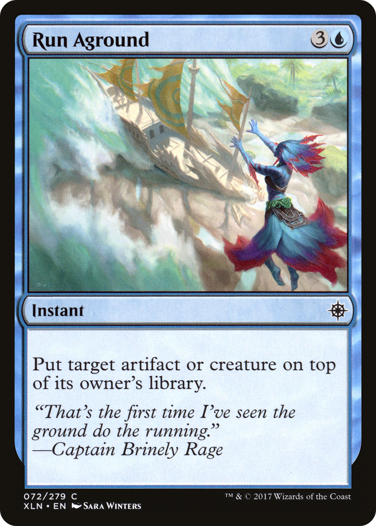 Run Aground [Ixalan] Foil