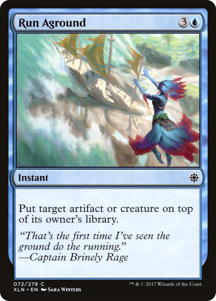 Run Aground [Ixalan] Foil