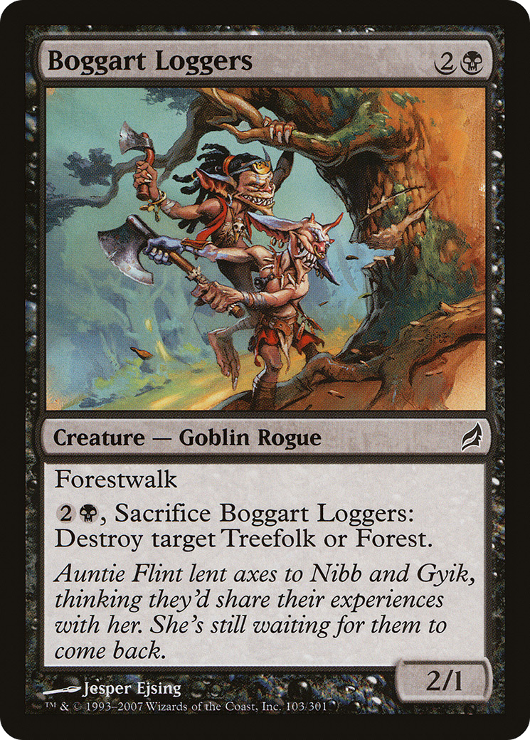 Boggart Loggers [Lorwyn] Foil