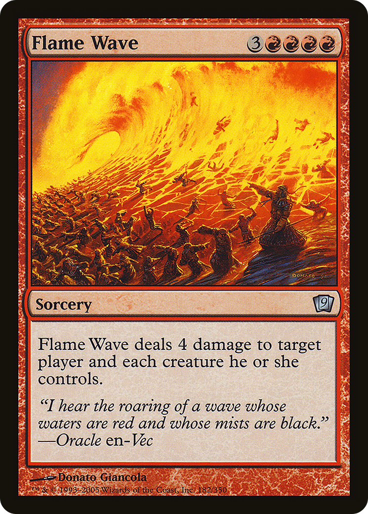 Flame Wave [Ninth Edition] Foil