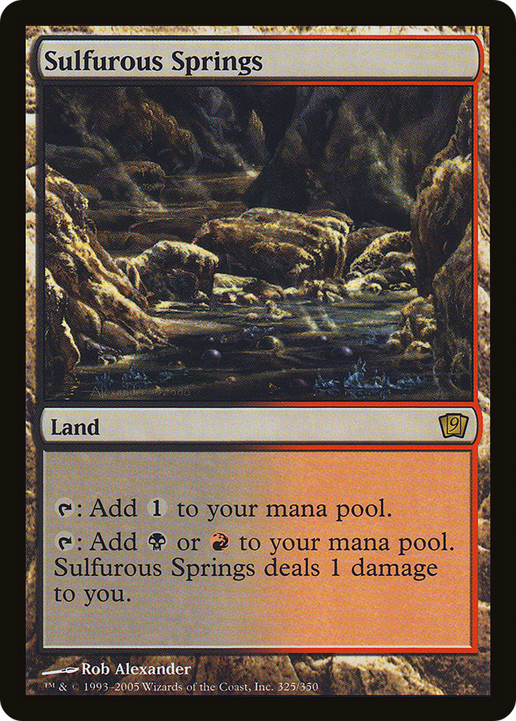 Sulfurous Springs [Ninth Edition] Foil