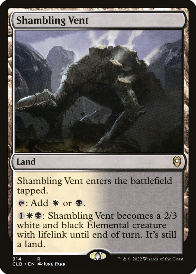 Shambling Vent 914 (Commander Legends: Battle for Baldur's Gate) 