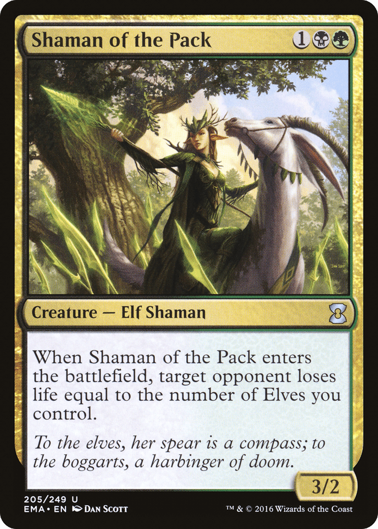 Shaman of the Pack [Eternal Masters] Foil
