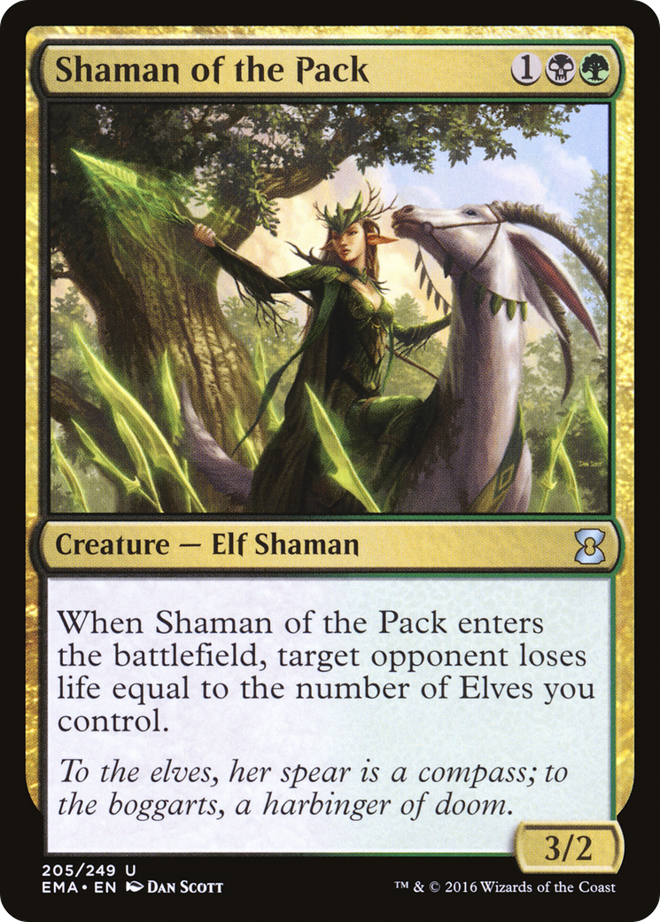 Shaman of the Pack [Eternal Masters] Foil