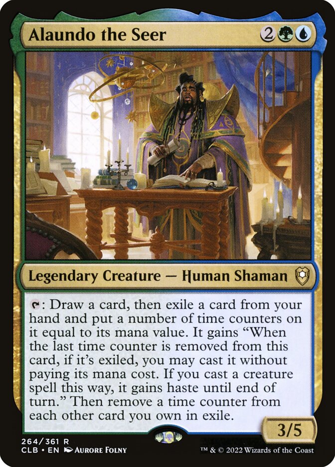 Alaundo the Seer 264 (Commander Legends: Battle for Baldur's Gate) 