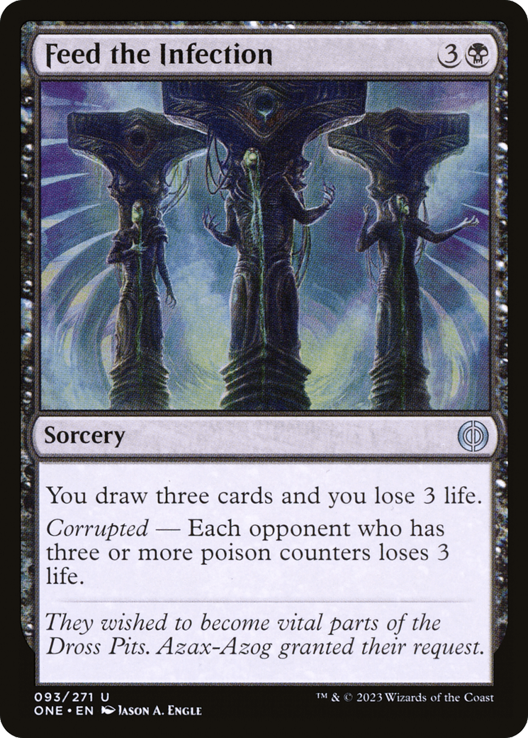 Feed the Infection [Phyrexia: All Will Be One] Foil