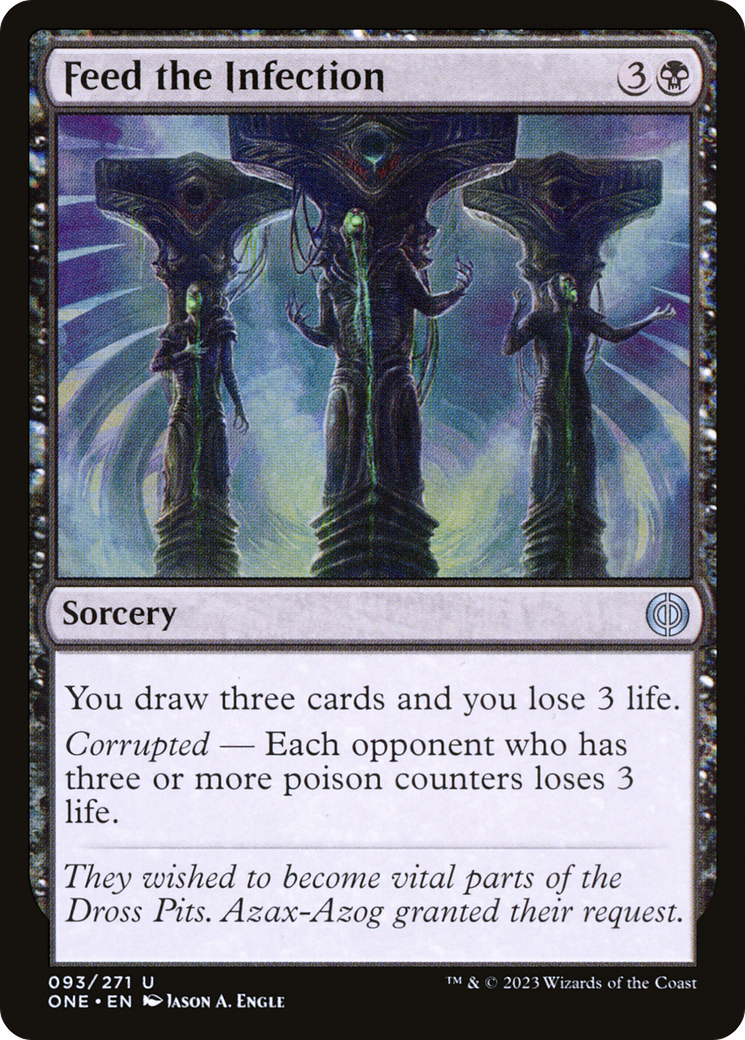 Feed the Infection [Phyrexia: All Will Be One] Foil
