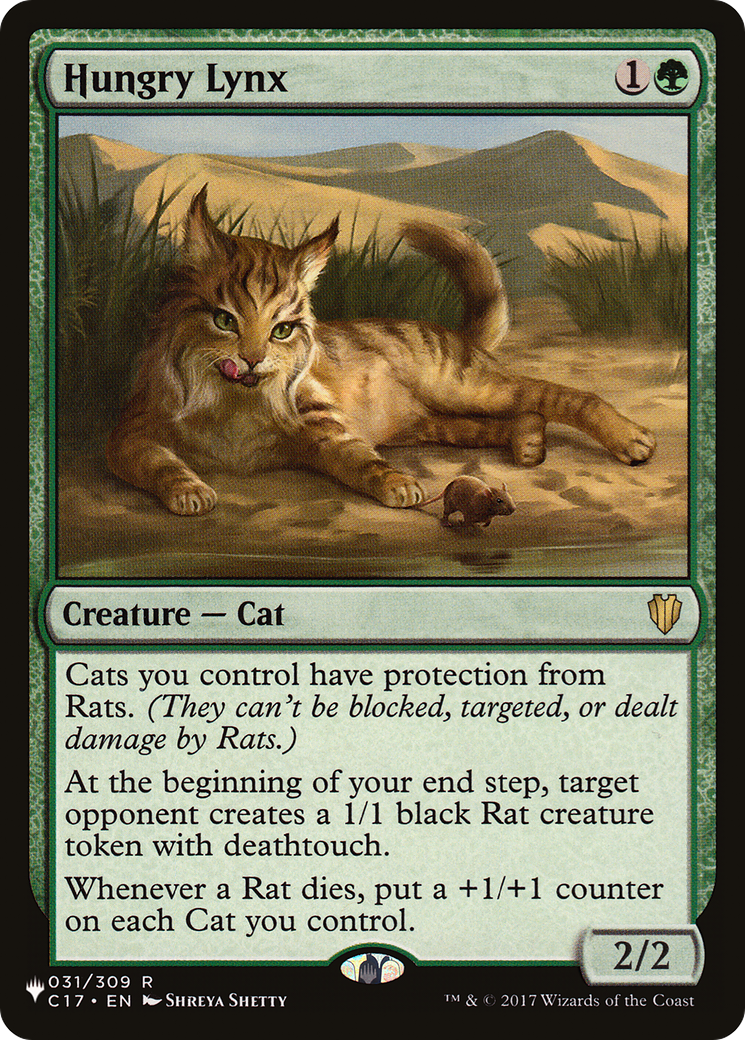 Hungry Lynx |  (C17-31) [The List]