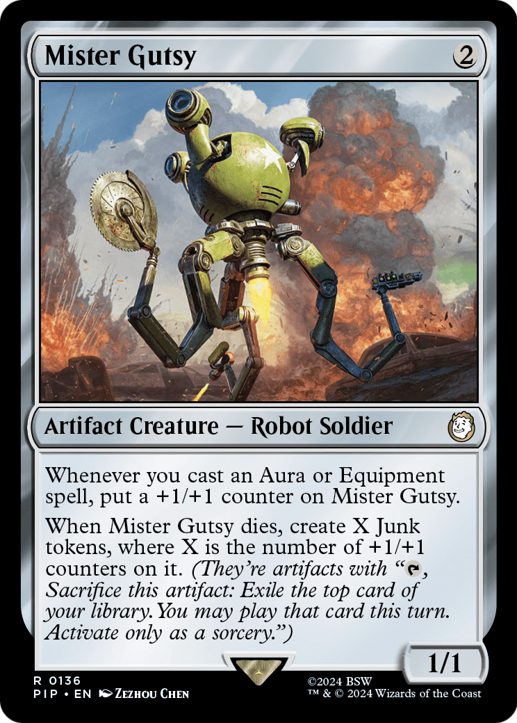 Mister Gutsy [Fallout] Foil