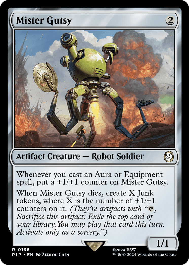 Mister Gutsy [Fallout] Foil
