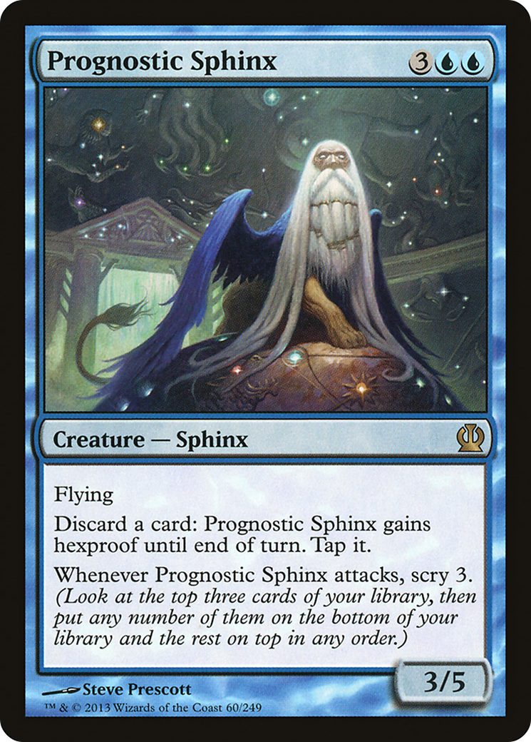 Prognostic Sphinx [Theros] Foil