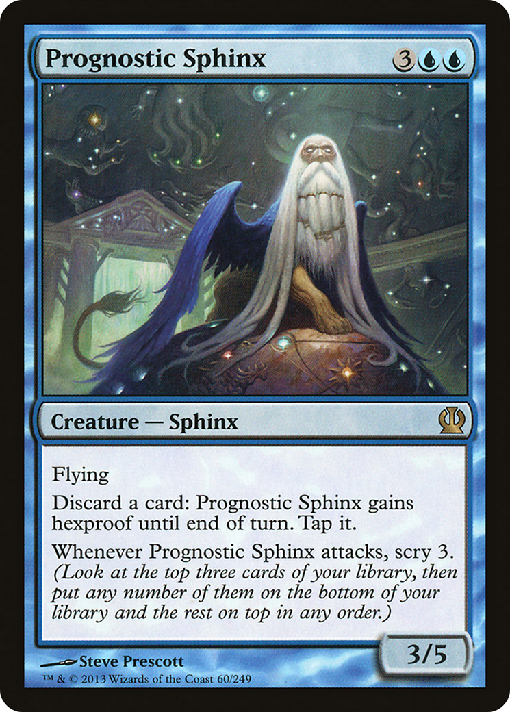 Prognostic Sphinx [Theros] Foil