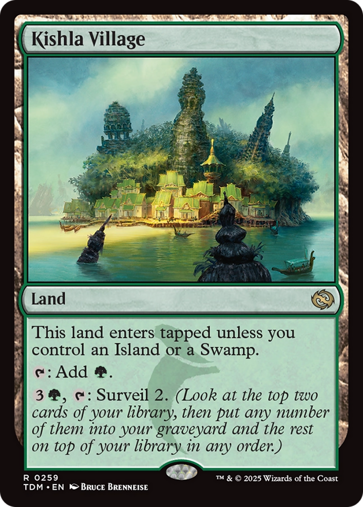 Kishla Village (259) [Tarkir: Dragonstorm]  Foil