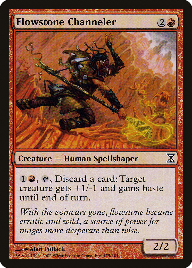 Flowstone Channeler [Time Spiral] Foil