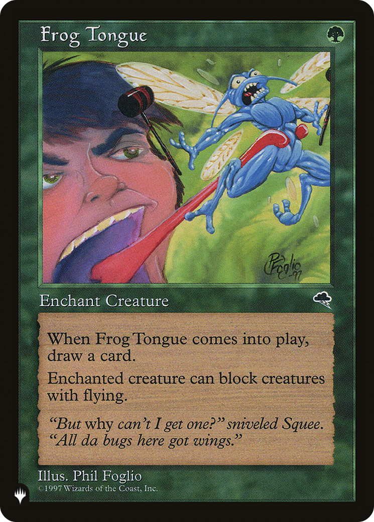 Frog Tongue |  (TMP-228) [The List]