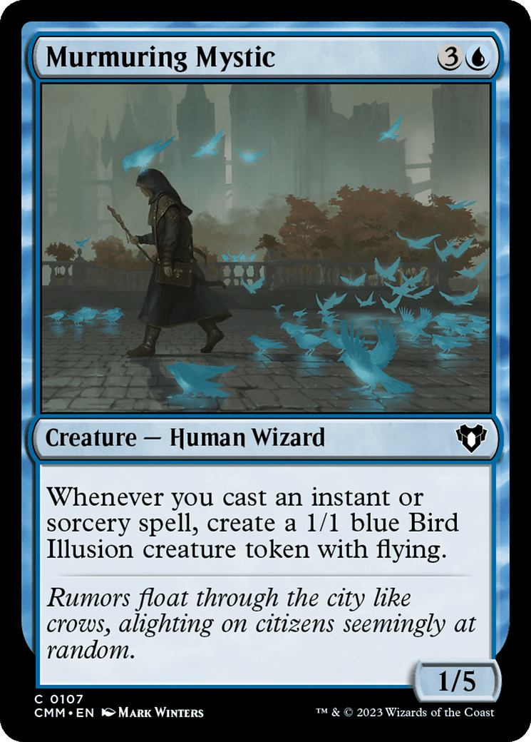 Murmuring Mystic [Commander Masters] Foil