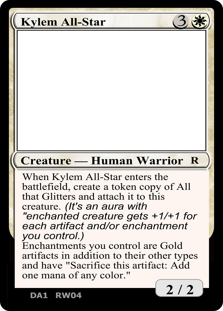 Kylem All-Star (DA1-RW04B) - Unknown Event