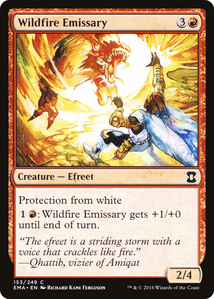 Wildfire Emissary [Eternal Masters] Foil