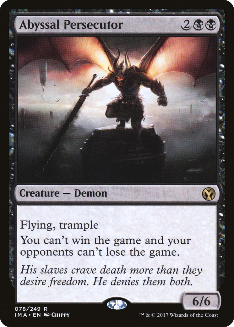 Abyssal Persecutor [Iconic Masters] Foil