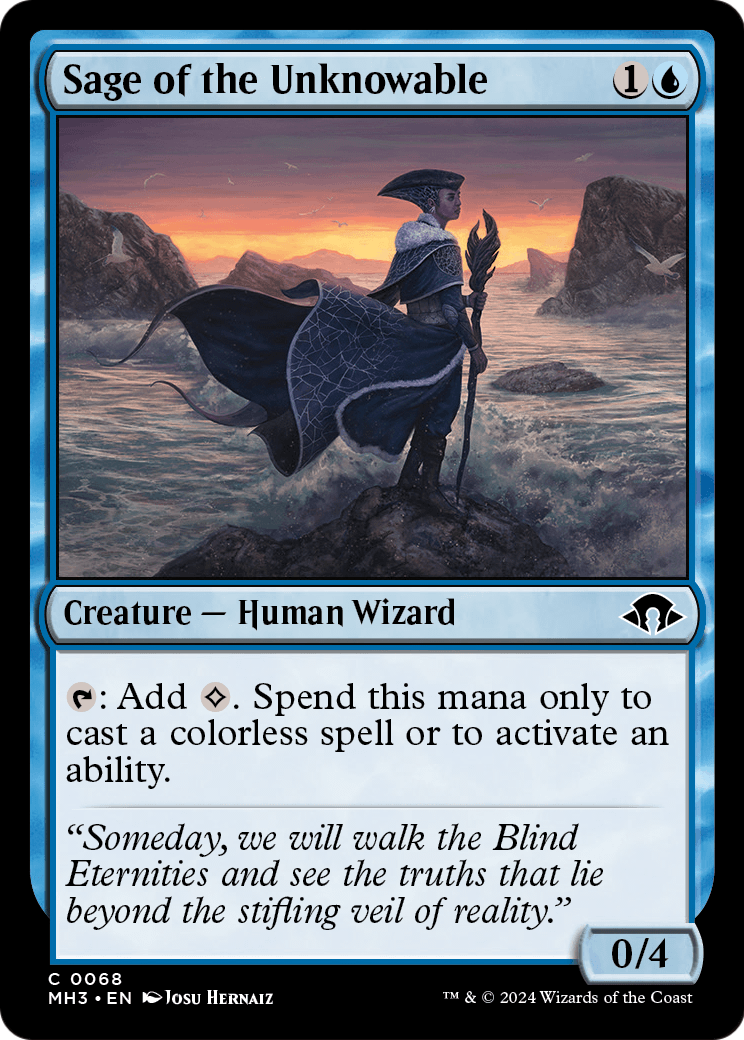 Sage of the Unknowable (MH3-068) - Modern Horizons 3