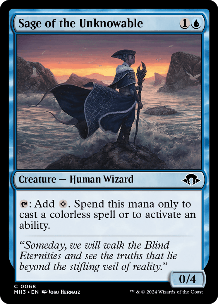 Sage of the Unknowable [Modern Horizons 3] Foil