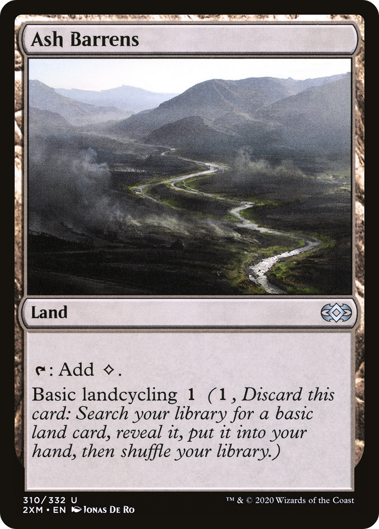 Ash Barrens [Double Masters] Foil