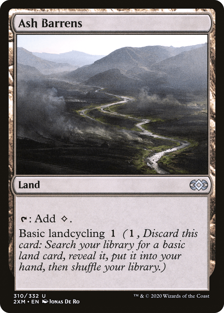 Ash Barrens [Double Masters] Foil