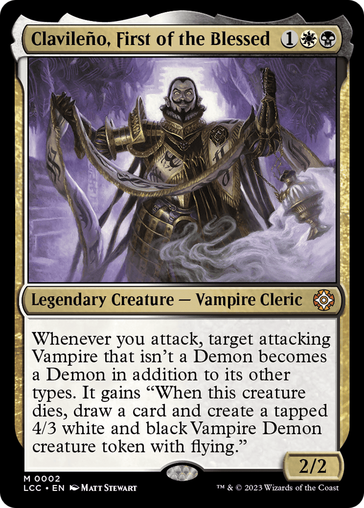 Clavileno, First of the Blessed [The Lost Caverns of Ixalan Commander] Foil