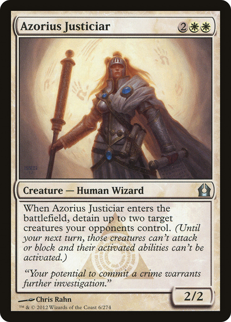 Azorius Justiciar [Return to Ravnica] Foil