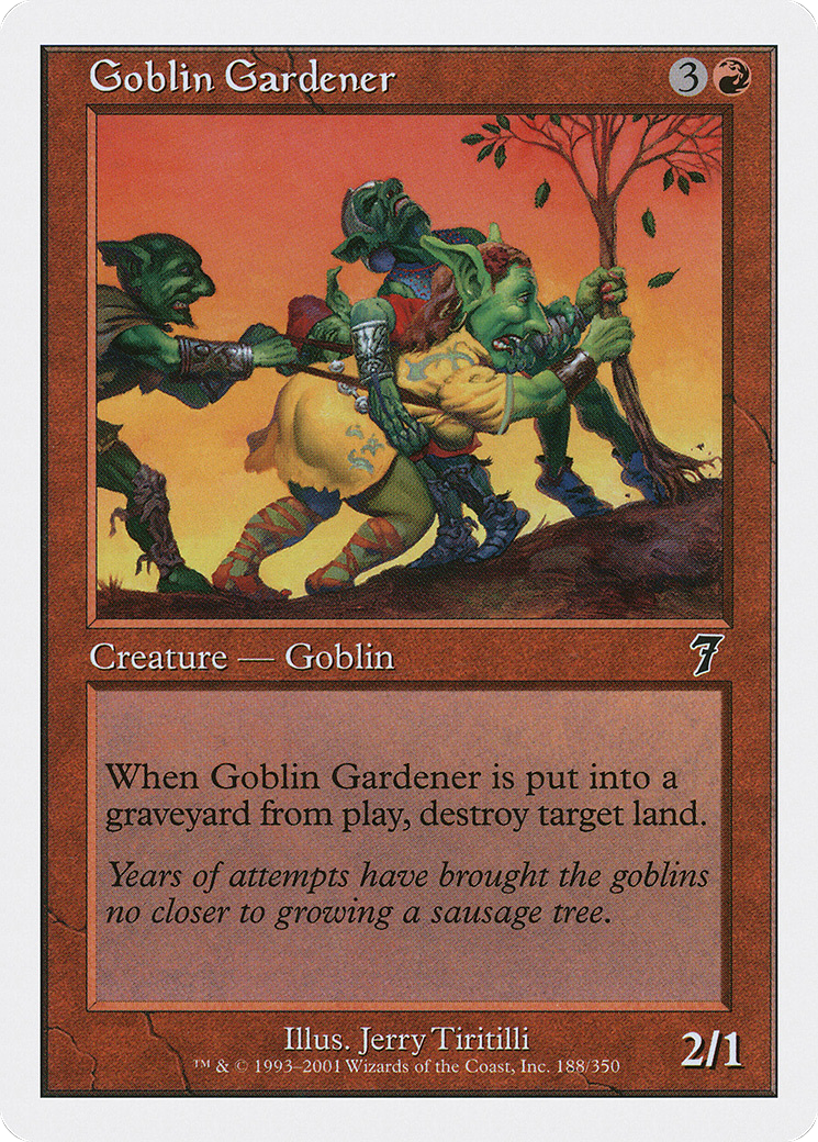 Goblin Gardener [Seventh Edition] Foil