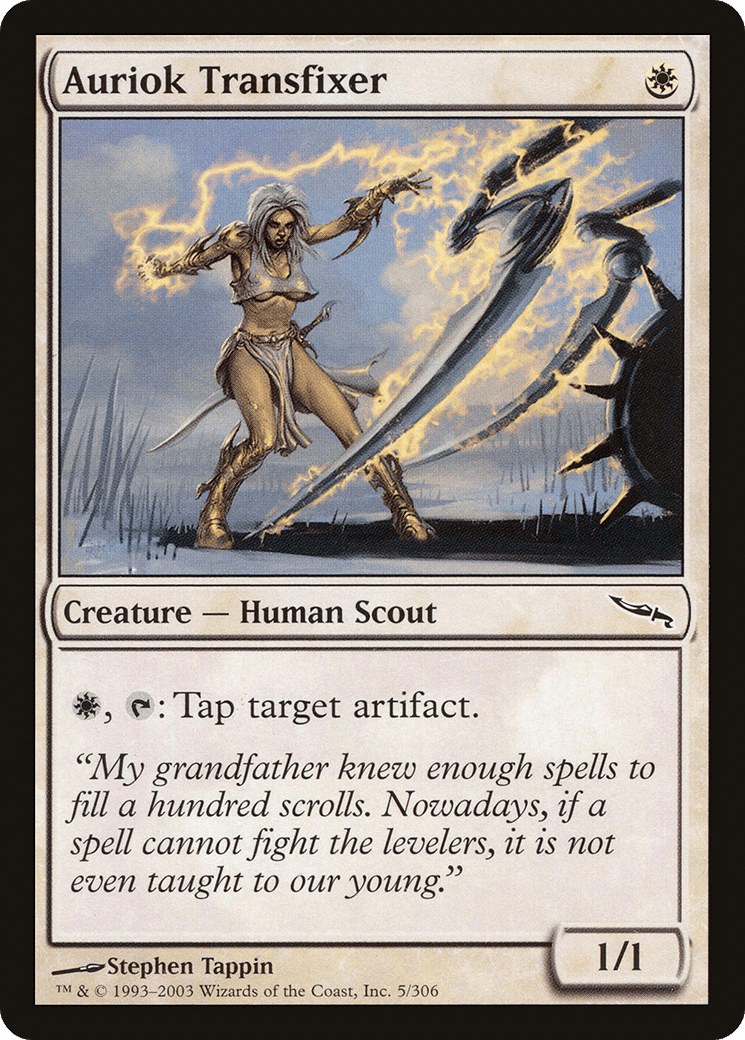 Auriok Transfixer [Mirrodin] Foil