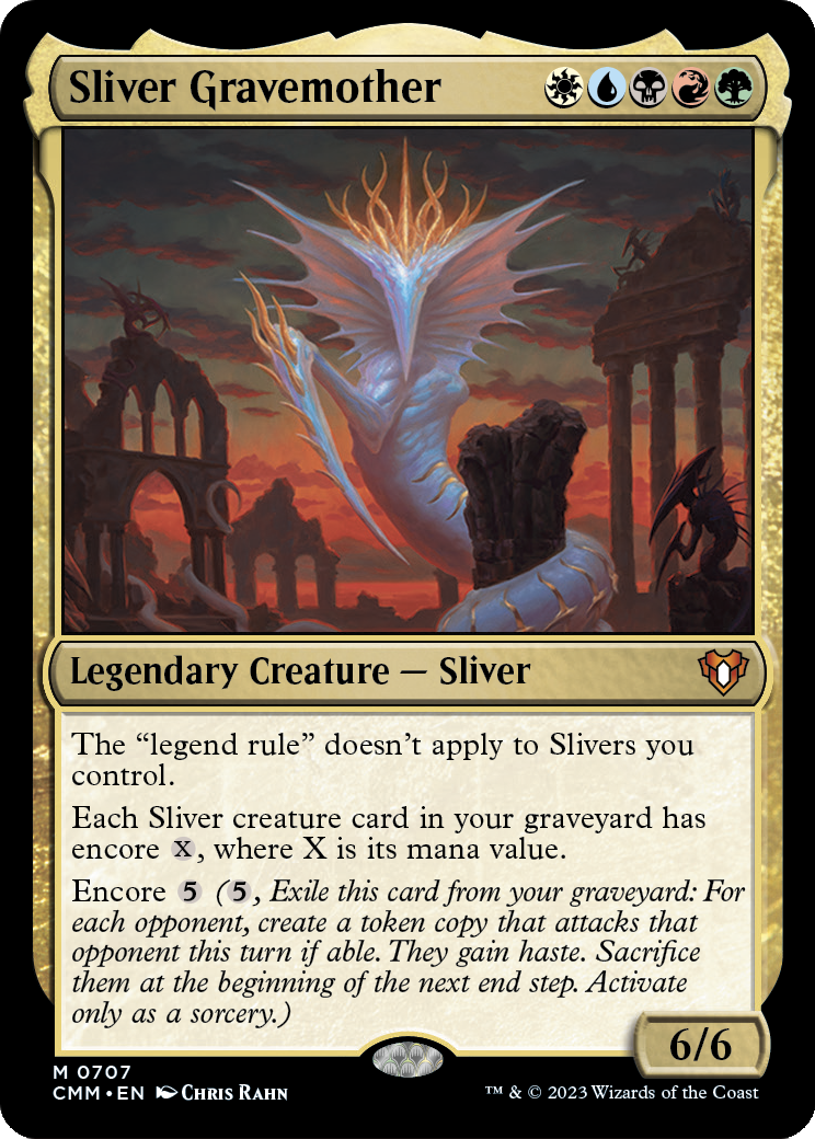 Sliver Gravemother [Commander Masters] Foil