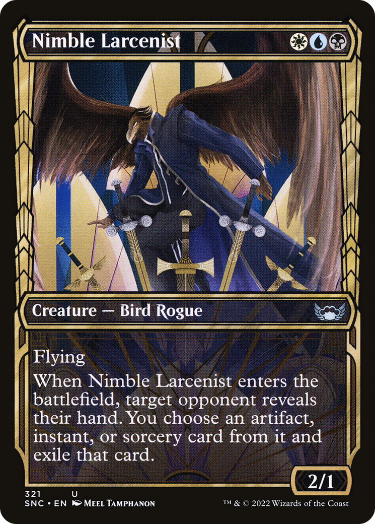 Nimble Larcenist (Showcase Golden Age) [Streets of New Capenna] Foil