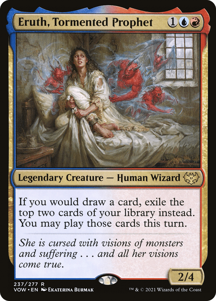 Eruth, Tormented Prophet [Innistrad: Crimson Vow] Foil