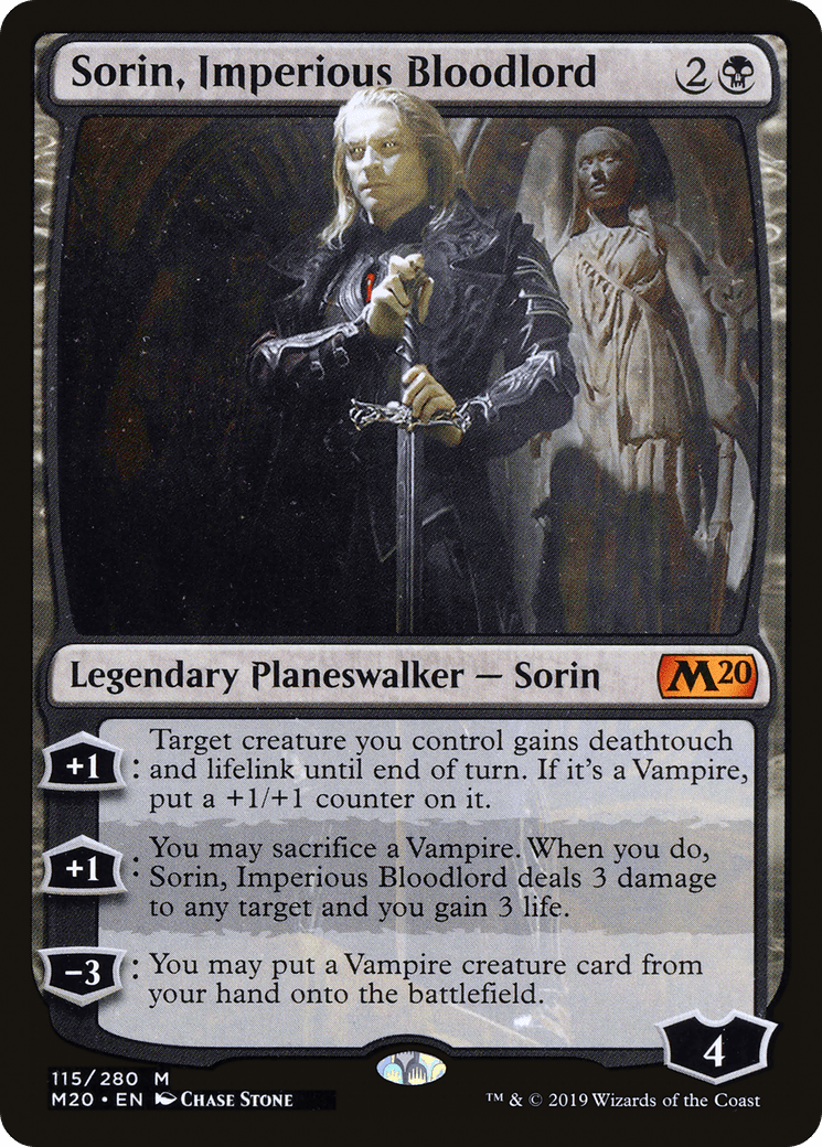 Sorin, Imperious Bloodlord [Core Set 2020] Foil