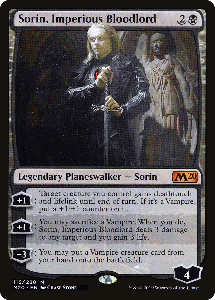 Sorin, Imperious Bloodlord [Core Set 2020] Foil