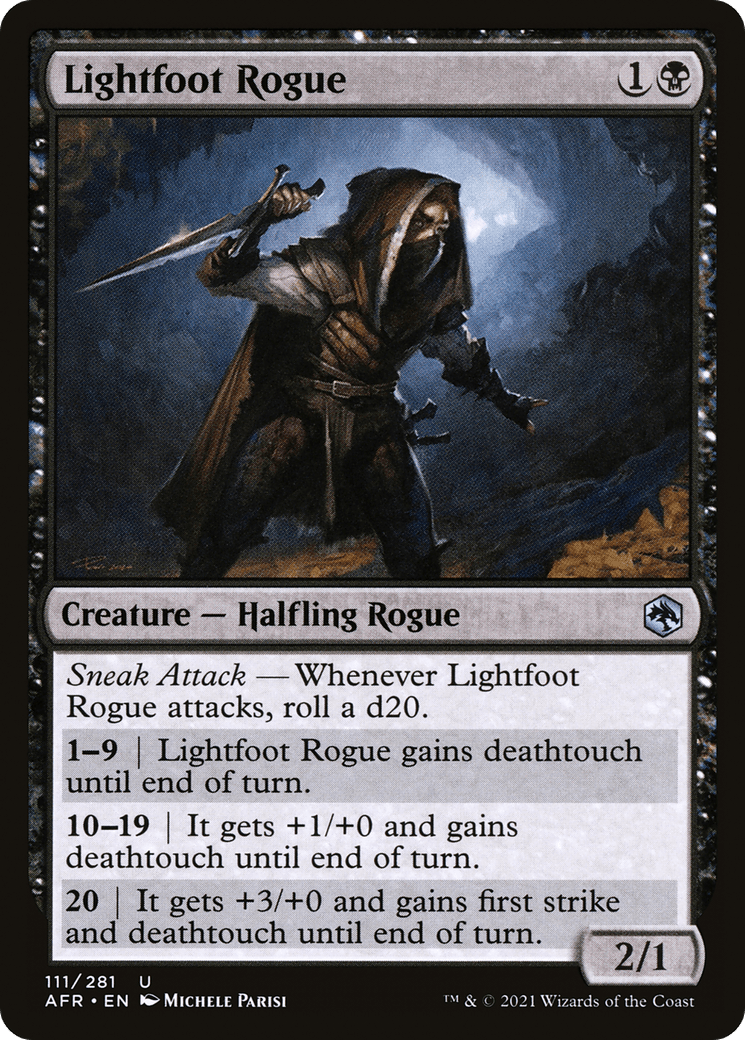 Lightfoot Rogue [Dungeons & Dragons: Adventures in the Forgotten Realms] Foil