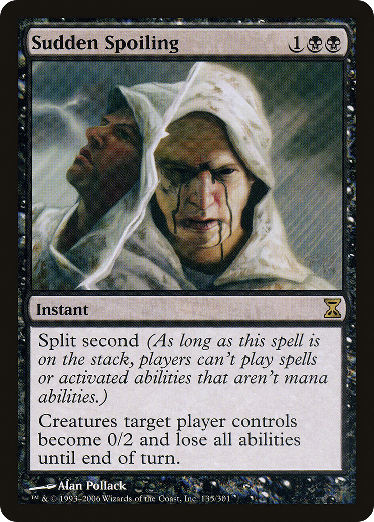 Sudden Spoiling [Time Spiral] Foil