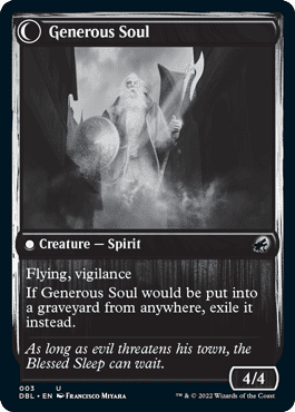 Beloved Beggar // Generous Soul [Innistrad: Double Feature] Foil