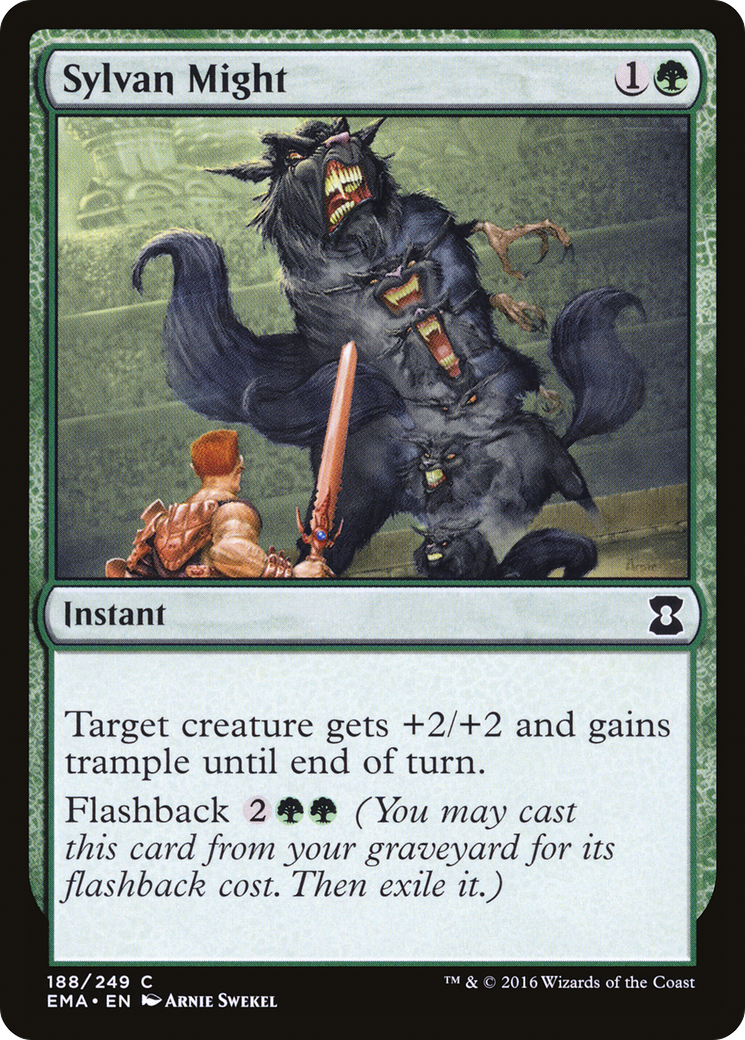 Sylvan Might [Eternal Masters] Foil